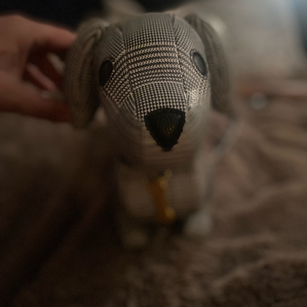 Thom Browne plaid dog crossbody purse - Picture 5 of 6